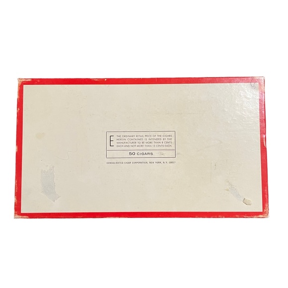 Vintage MURIEL Cigars Magnum Cigar Box-10 Cent Each 9.5" x 5.25" x 3.25" approx - Picture 12 of 16